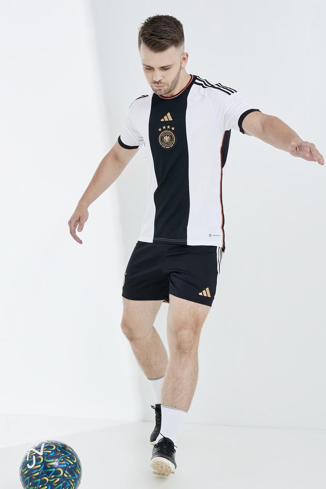 Football jersey and store shorts