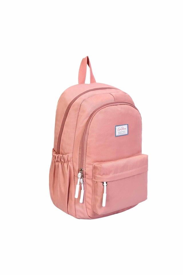 Authentic MCM beautiful pink leather backpack shoulder bag with MCM pink  sash