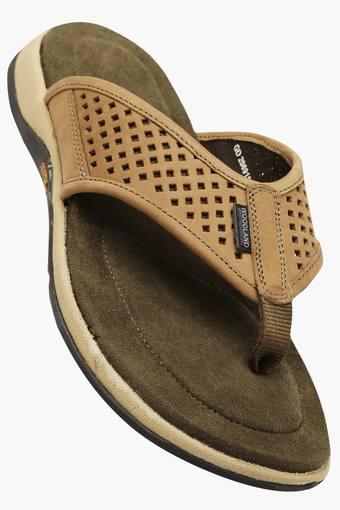 woodland men's flip flops