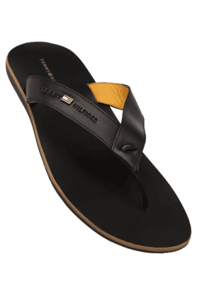 Tommy hilfiger 2025 leather slippers