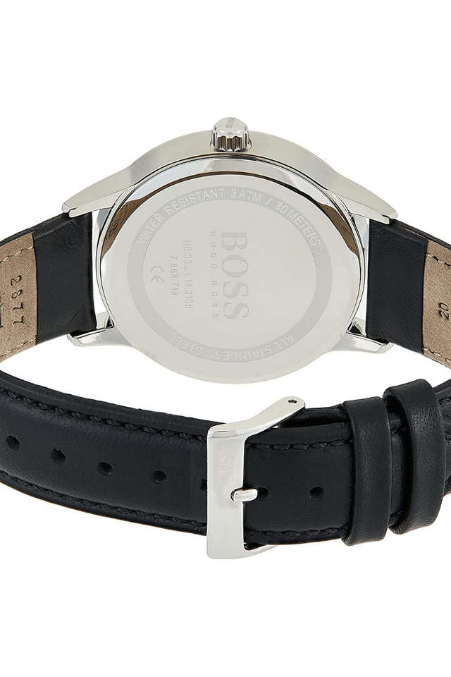 Hugo boss black officer on sale watch