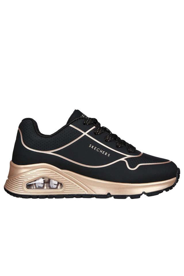 Girls black skechers new arrivals