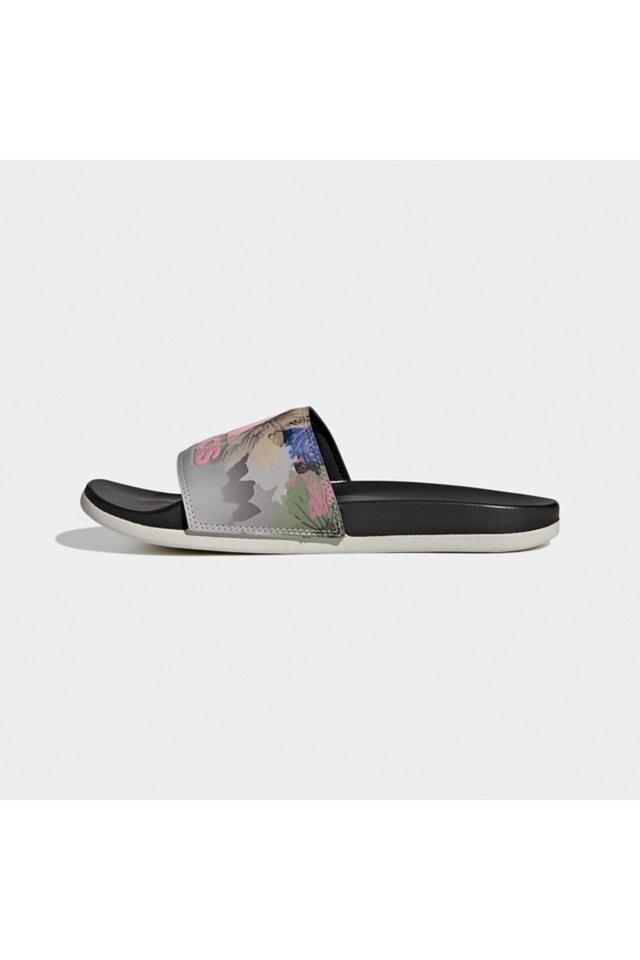 Grey adidas best sale adilette slides