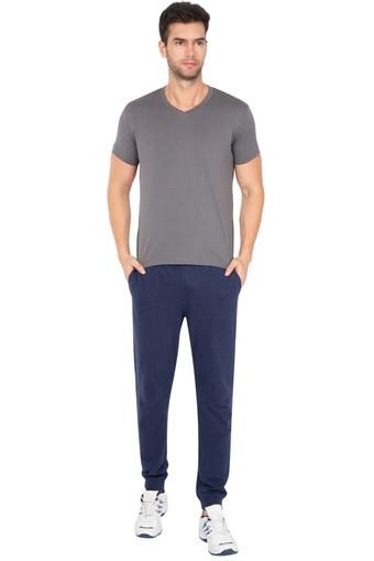 jockey solid men's track pants