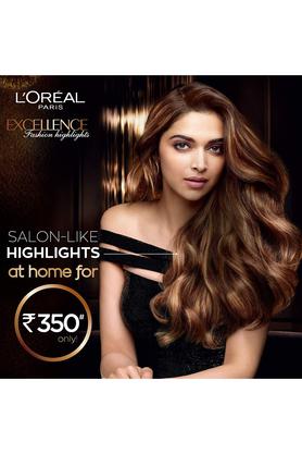 Buy LOreal Paris Excellence Fashion Highlights Hair Color 634 Intense  Golden Auburn 172 gm Online at Best Price  Crème