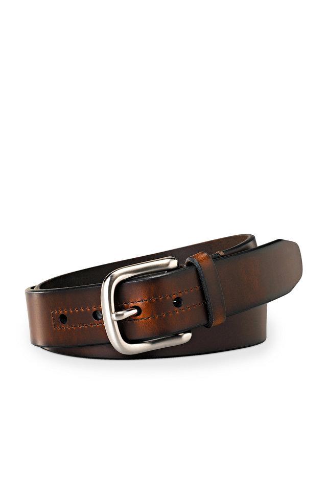 Buy FOSSIL Brown Buckle Closure Mens Leather Casual Belt