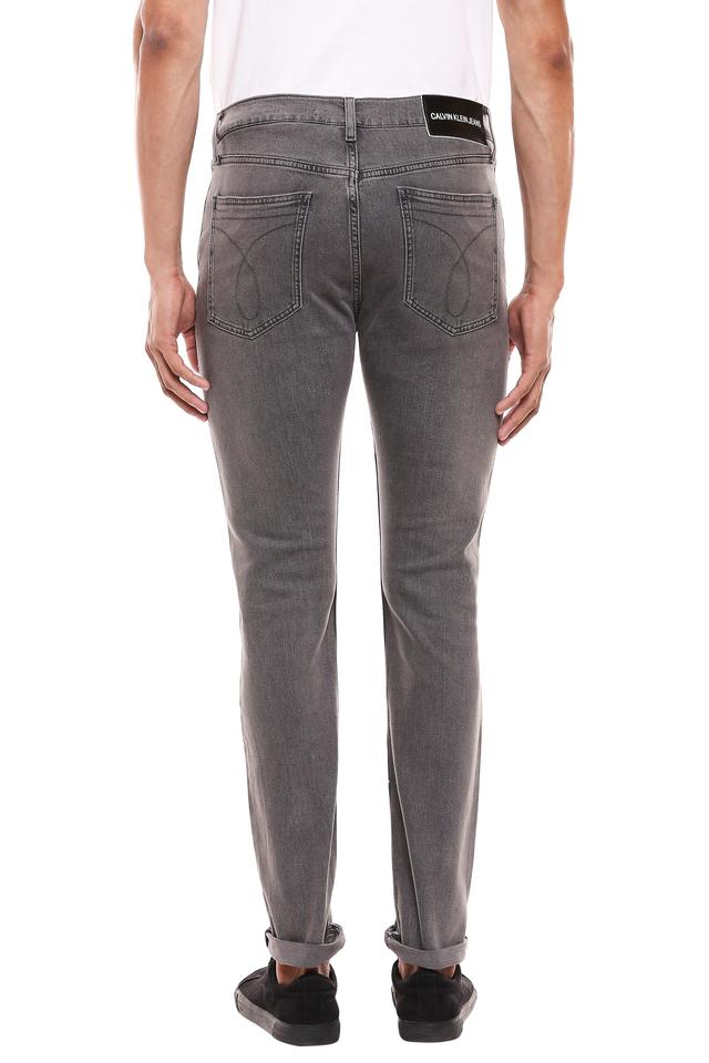 CALVIN KLEIN JEANS -  Grey Jeans - Main