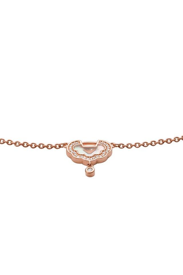 Buy EMPORIO ARMANI Rose Gold Bracelet EG3554221 | Shoppers Stop