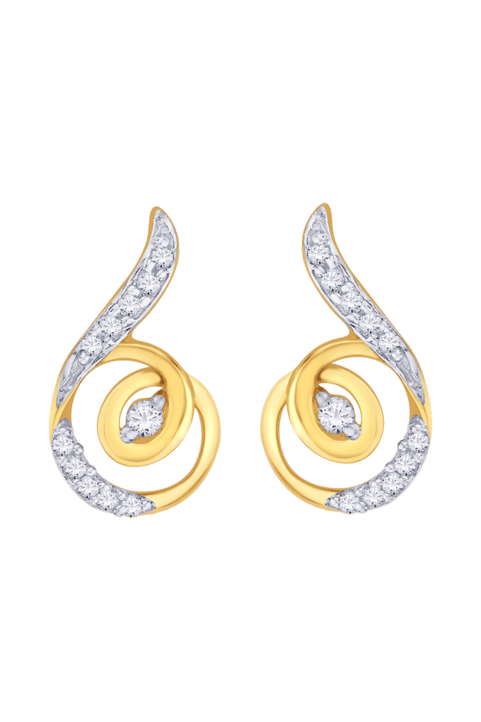 Buy Best Diamond Earrings Designs in Kolkata| PC Chandra