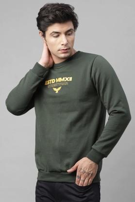 Army green sweatshirt outlet mens