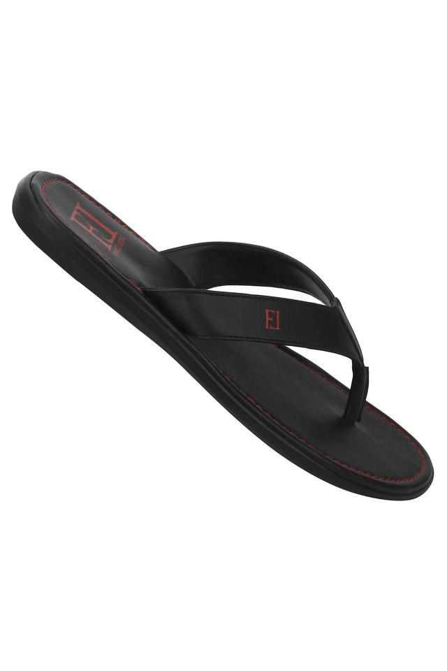 Mens Leather Casual Wear Slippers