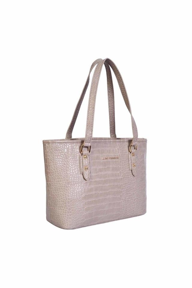 Buy ALDO Black Womens Bone Synthetic Tote Handbag | Shoppers Stop