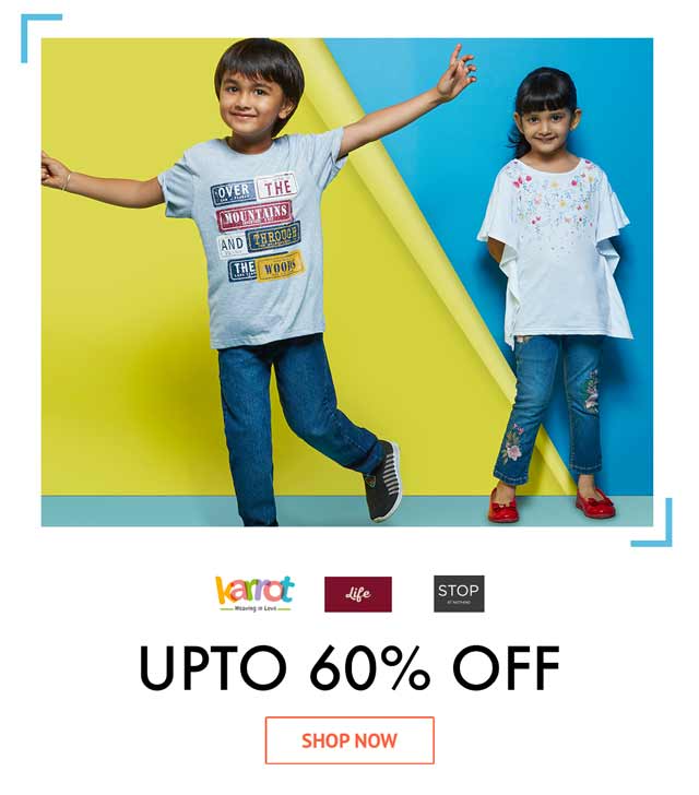 shoppers stop kidswear