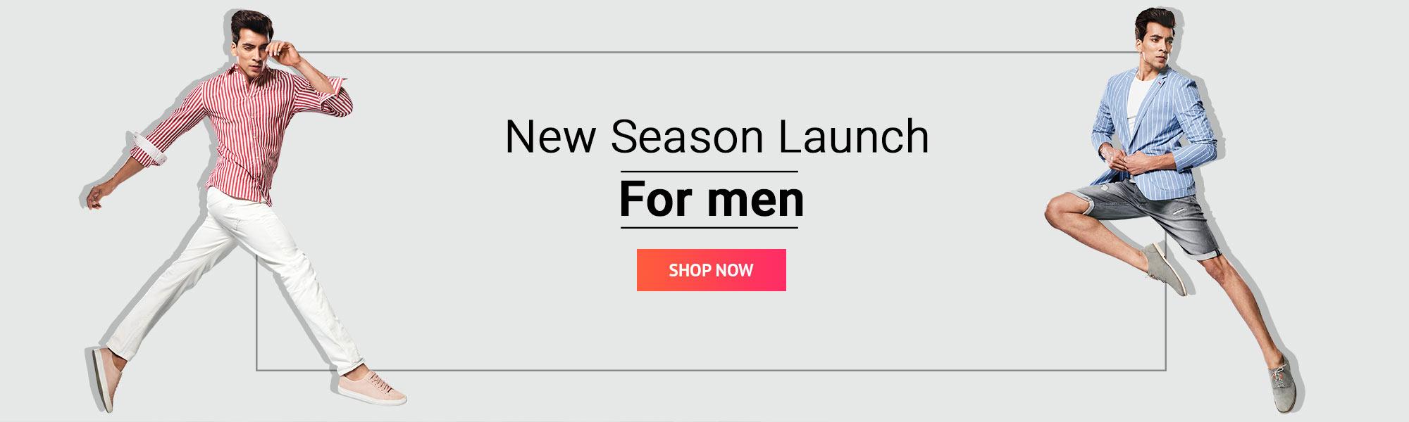 Online Shopping of Mens Clothing & Accessories Shoppers Stop